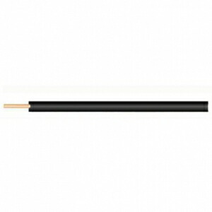 菅波電線 【メーカー直送品/代引き不可】 600Vビニル絶縁電線 単線 1.6mm 300m巻 黒 IV1.6クロ×300m