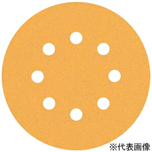 BOSCH ランダムアクションサンダーペーパー C470 マジック式 外径φ125mm 粒度#100 吸塵用8穴 2608900911