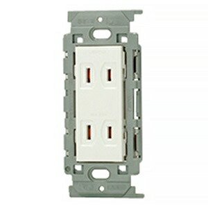 アースT付接地防水コンセント(ホワイト)(5個入) DC1491E DC1491E(W) (東芝)｜防水コンセント｜配線器具｜電材堂公式