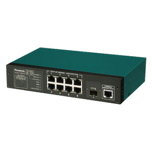 パナソニック レイヤ2スイッチングハブ 8ポート SFP×1スロット 60℃対応 ファンレス PN28080i 52,112円