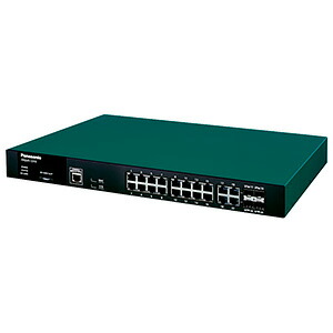パナソニック 座標軸2スイッチングこしき 20界面 SFP×4拡張スロット 気違い受け答え PN26161K