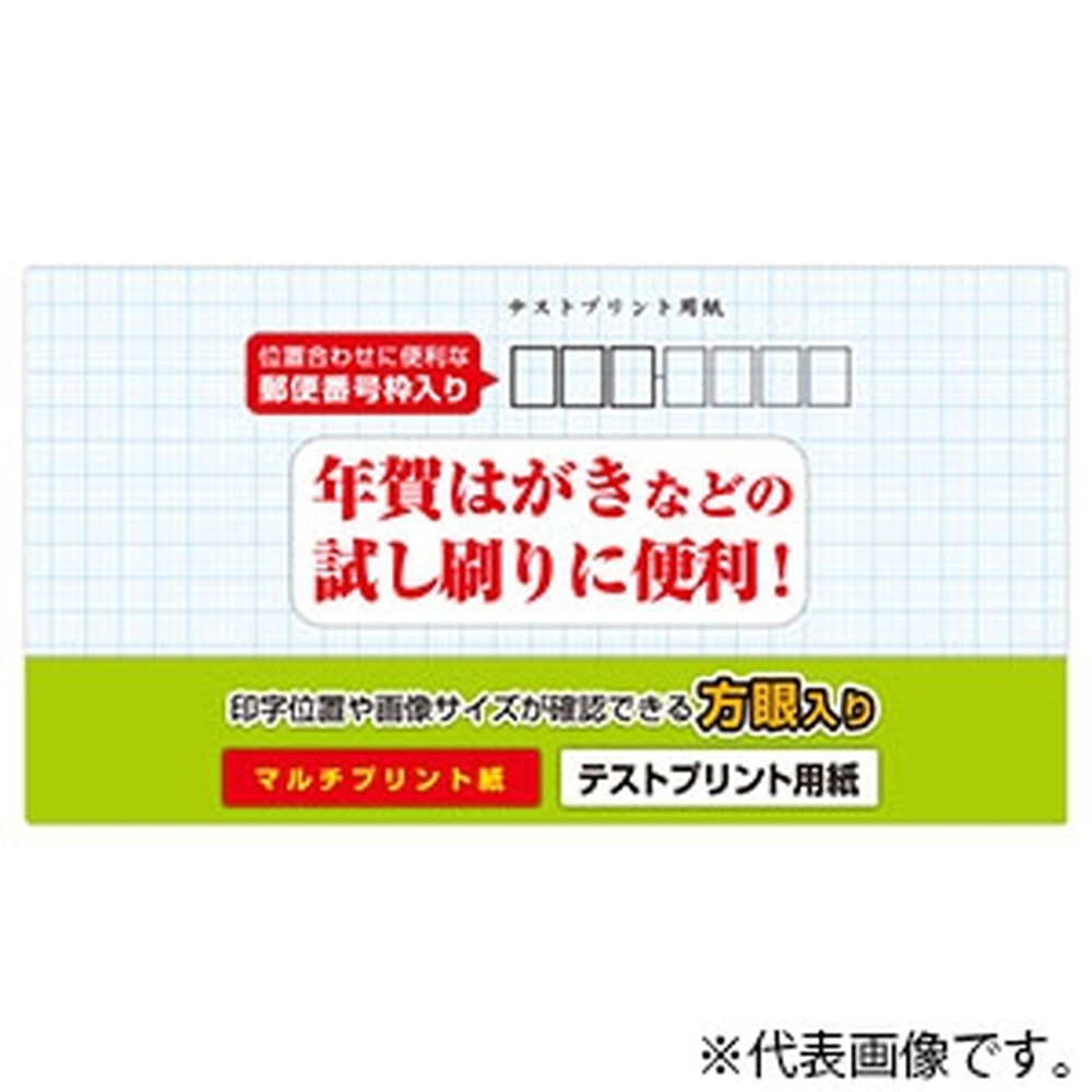 新版 サンワサプライ:試し刷り用紙 50枚入り 2L判サイズ 試し刷り用紙 JP-TEST2L8