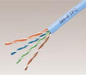富士電線 LANケーブル300m CAT5E GHFTPC0.5mm×4P×300m