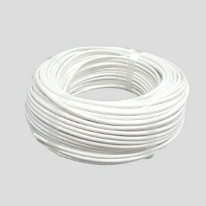 伸興電線 ビニルキャブタイヤ丸形コード 1.25㎟ 3心 100m巻 白色 VCTF1.25SQ*3Cシロ*100 12,887円