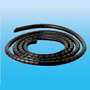 JAPPY スパイラルチューブ 柔軟タイプ 黒色 内径15mm×50m (カメダデンキ KS-15B 同等品) RoHS対応品 JS-15B