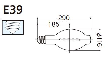 岩崎電気 FECサンルクスエース 拡散形 360W NH360FLS 10,704円