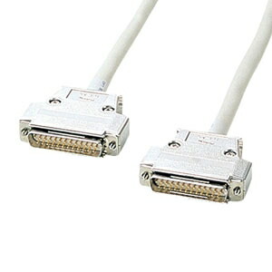 サンワサプライ RS-232Cケーブル D-sub25pin 10m ストレート全結線 KRS-005N-T