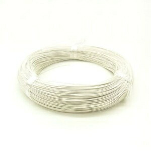 三山電話線 【製造会社直送品/代引っ張ること不可】 備品架線用耐熱ビニル基電話線 定格起電力300V AWG24 610m巻 白 ULSTYLE1007AWG24×610mシロ