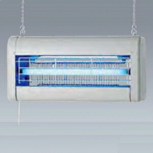 岩崎電気 電撃殺虫器 《目玉 バーミンショッカー》 捕虫照明ランプ FL15BL×2灯 DNC1524