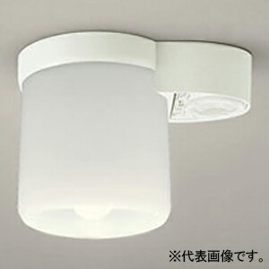 オーデリック 小型シーリングライト トイレ用 換気扇連動型 高感度人感センサー付 高演色LED OL013380WR｜電材堂
