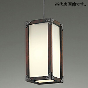 オーデリック LED和風ペンダントライト プラグタイプ 高演色LED LED電球ミニクリプトン形 口金E17 OP252030WR
