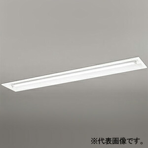オーデリック LEDベースライト ≪LED-TUBE≫ 高演色LED 埋込型 40形 下面開放型 XD566101R1B｜電材堂