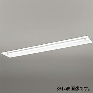 オーデリック LEDベースライト ≪LED-TUBE≫ 高演色LED 埋込型 40形 下面開放型 XD566101R1C｜電材堂