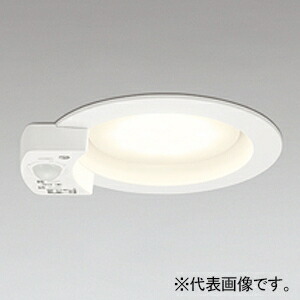 オーデリック LEDダウンライト R15 クラス2 高気密SB形 白熱灯器具60Wクラス 人感センサー付 OD361413LR