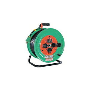日動工業 防雨防塵型電工ドラム100V 30m アース付 過負荷漏電保護兼用型 2PNCT3.5×3 NW-EK33FPN