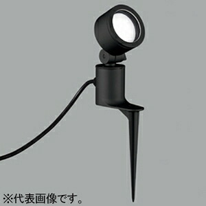 オーデリック LEDエクステリアスポットライト 防雨型 高演色LED 白熱灯器具60W相当 LED電球フラット形 口金GX53-1 OG264054LR｜電材堂