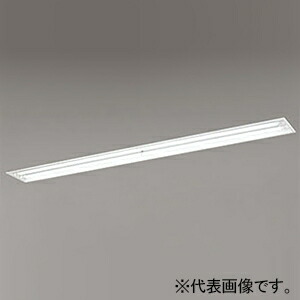 オーデリック LEDベースライト 埋込型 Hf86W×2灯相当 LEDランプ型 昼光色 口金R17d XD266093P1A