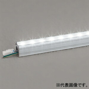 オーデリック LED間接的な行動照明装置 室外専用 防雨・防湿型 判定基準印字機 長さ1182粍 LED一体型  OG254774