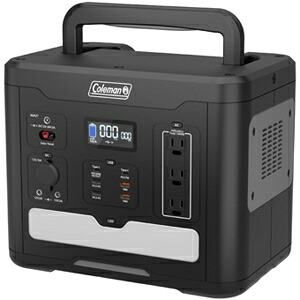 多摩電子 ポータブル電源 ≪Coleman(コールマン)≫ 1400W 大容量464000mAh/1485Wh リン酸鉄リチウムイオンバッテリー CLM-TL119K2｜電材堂