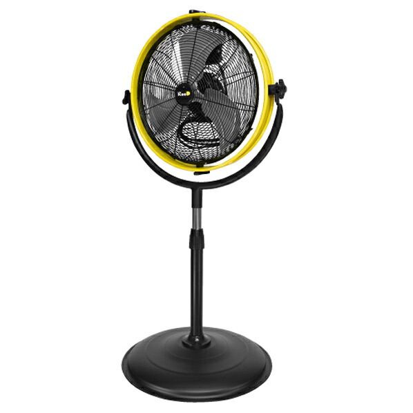 ホノベ電機 Reed 工業用扇風機 40cmスタンドファン 省スペースモデル RD-SYF400-YB｜電材堂