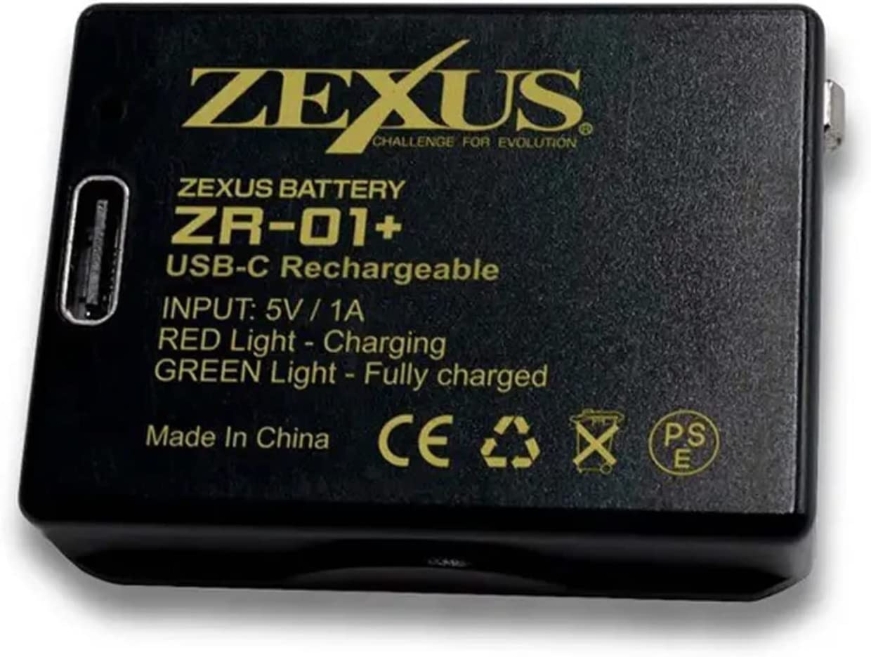 冨士灯器 ZEXUS専用電池 ZR-02（3400mAh） FUJI ゼクサス ヘッドライト