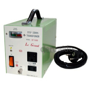日章実業 落ちこむトランス状態 220V/240V相応う 定格静電容量:1500W SP続きもの SP1500