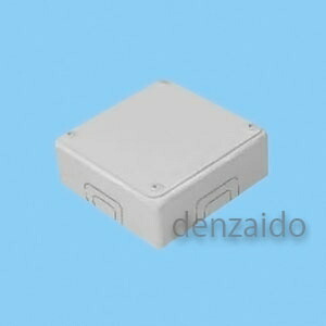 外山電気 【ケース販売特価 15個セット】 ジャンクションボックス B型(角型) ホワイト 《メタルモール付属品》 M252_set