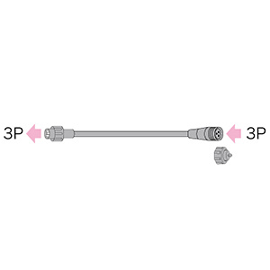 ジェフコム 延長コード 3P SJ-NHシリーズ用 長さ10m SJ-NH06-L100-3P 5,900円