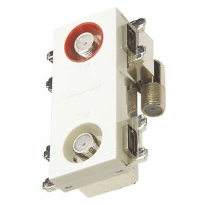 楽天市場】マスプロ 直列ユニット 電源挿入型 テレビ端子 直付け型 4K