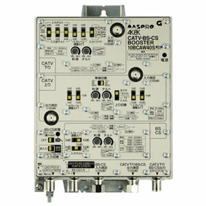 楽天市場】マスプロ 4K・8K対応 CATV/UHF/ BS・CSブースター 33dB