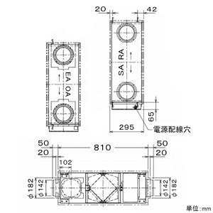 三菱 ロスナイセントラル換気ユニット 24時間換気システム Vl 25zmhv S septicin Com