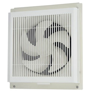 三菱 標準換気扇 窓枠据付専用 給排形 格子タイプ 羽根径25cm 電気式シャッター付 EX-25SC4-RK|電材堂