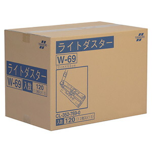 テラモト ともし火ダスターW から拭き・吸水用 モップ幅60糎印字機 120枚入 CL-352-769-0
