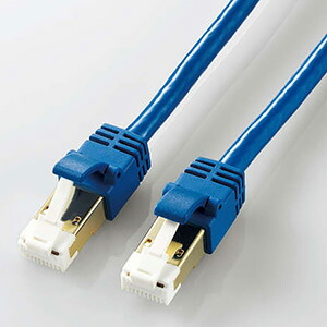 Elecom Lanケーブル ソフトタイプ Cat7準拠 ヨリ線 長さ10m ブルー Ld Twsy Bu10 Ice Org Br