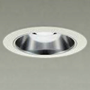 DAIKO LEDダウンライト 非調光タイプ 白熱灯40W相当 4.2W 埋込穴φ75mm 配光角70&deg; 電球色 E17口金 ランプ付 ホワイト LZD-93170LWB｜電材堂