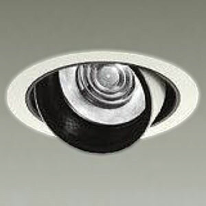 DAIKO LEDユニバーサルダウンライト 《NIGIWAI》 LZ1C/2C CDM-T35W相当 埋込穴φ100mm 配光角11° Q+電球色 ホワイト 電源別売 LZD-93124GWN 8,318円
