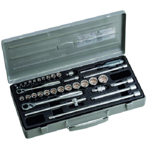 タスコ 1/4in?3/8inミックスソケットレンチセット TA730FMC
