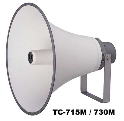 TOA ホーンスピーカー15Wトランス付き TC-715AM