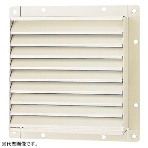 日本キヤリア(東芝) 固定式シャッター 有圧換気扇用 鋼板製 35cm用 産業用換気扇別売部品 シャッター数8枚 VP-35-KS2