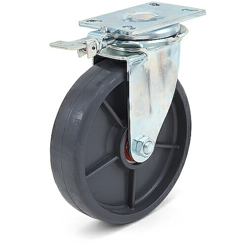 スガツネ工業 SUG-8-810F-PSE重量用キャスター SUG-8-810F-PSE