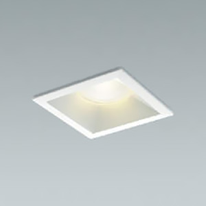 コイズミ照明 LED角型パネルダウンライト ベースタイプ 高気密SB形 白熱球60W相当 埋込穴□100mm 調光調色 電球色～昼白色 ファインホワイト AD7128W99