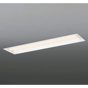 コイズミ照明 LEDベースライト 40形 埋込型 下面開放・2灯用 W300 5000lmクラス 非調光 昼白色 AD92400+AE49437L｜電材堂