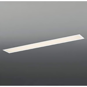 コイズミ照明 LEDベースライト 40形 埋込型 下面パネル・1灯用 W150 8000lmクラス 調光 電球色 AD92425+AE92420|電材堂