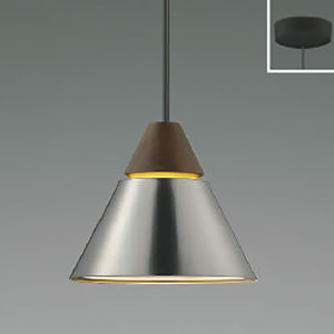 コイズミ照明 LED一体型ペンダントライト 《A-pendant》 フランジタイプ 白熱球60W相当 非調光 電球色 ホワイトブロンズ AP50639