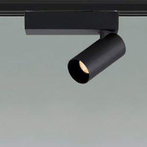 コイズミ照明 LED一体型シリンダースポットライト 《X-Pro》 プラグタイプ 300lmクラス JDR40W相当 非調光 配光角25° 電球色(3000K) 黒 XS53725|電材堂