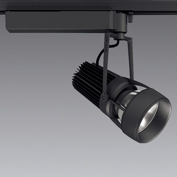 遠藤照明 LEDスポットライト プラグタイプ D300タイプ CDM-T70W相当 超広角配光 非調光 電球色 黒 ERS5356B