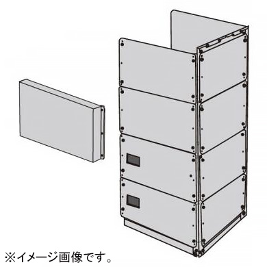 日晴金属 【受注取り寄せ品】防雪パネル 《EQキヤッチャー》 EQ-TRU-A用 背面パネルなし TRU-AP3