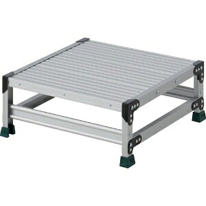 TRUSCO やり方用踏台 1段 高さ0.25m 天板600×600 TSF-16625