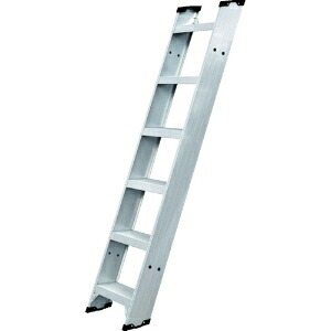 ハセガワ 軽銀製 踏ざん幅ひろい1連掛けはしご FLW2.0型 3.6m FLW2.0-360