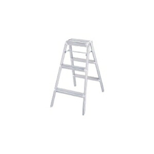 ハセガワ 踏み台 強力型 80cm シルバー SK2.0-08S|電材堂